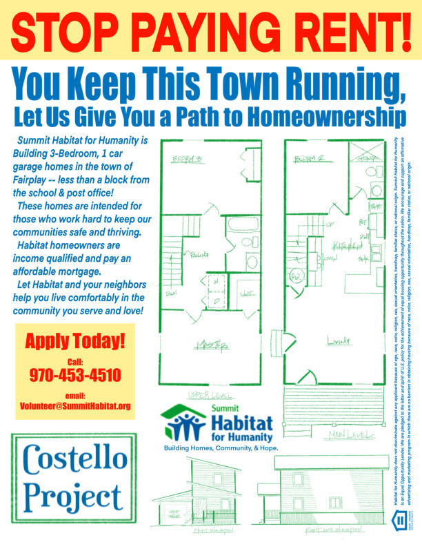 SHFH - Costello - Orientation Flyer - Town Employees